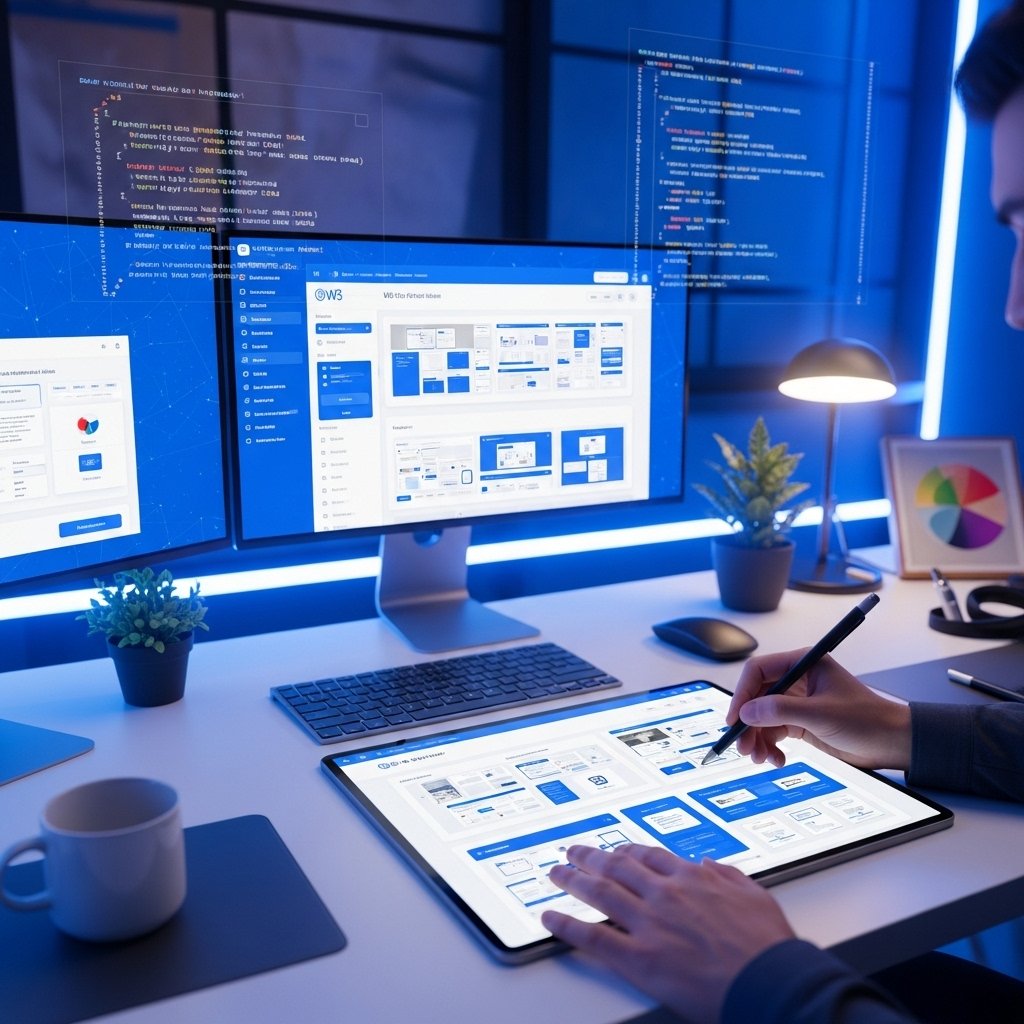 Custom wordpress website image