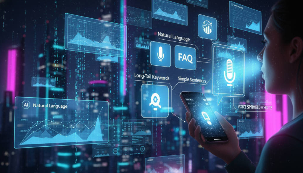 A collaborative digital marketing team in a modern office monitoring real-time Core Web Vitals and performance gains on large screens, illustrating search engine optimization tips for 2026.